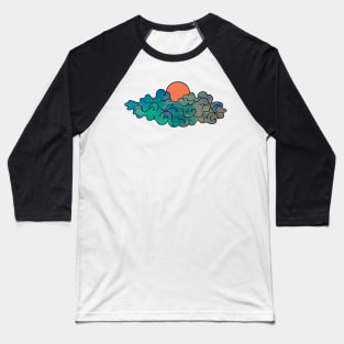 Cloudy Baseball T-Shirt